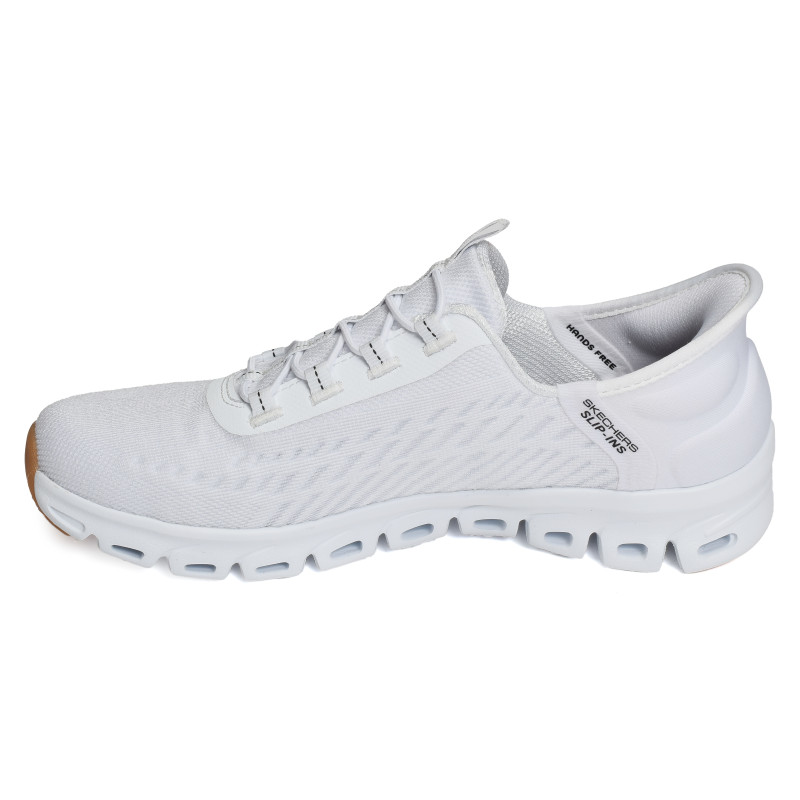 GLIDE STEP TRANQUILITY Blanc, Slip-On Skechers