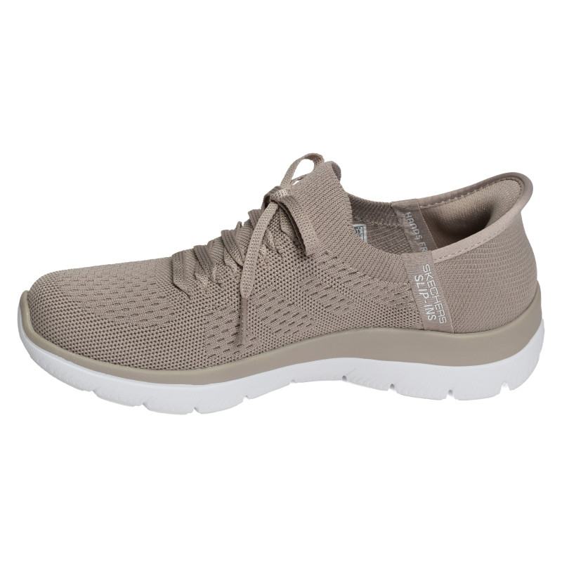 SUMMITS NEW DAILY Taupe, Slip-On Skechers
