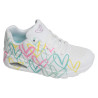 UNO CHANGED LOVE Blanc Multicolore, Sneakers basses Skechers