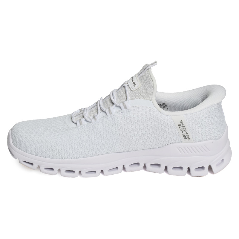 GLIDE STEP NOXUS Blanc, Slip-On Skechers