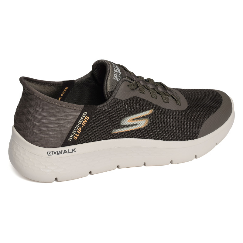 GO WALK FLEX HANDS UP Brun, Slip-On Skechers