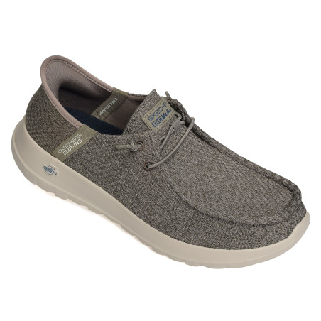 GO WALK MAX HALYCON Taupe, Slip-On Skechers
