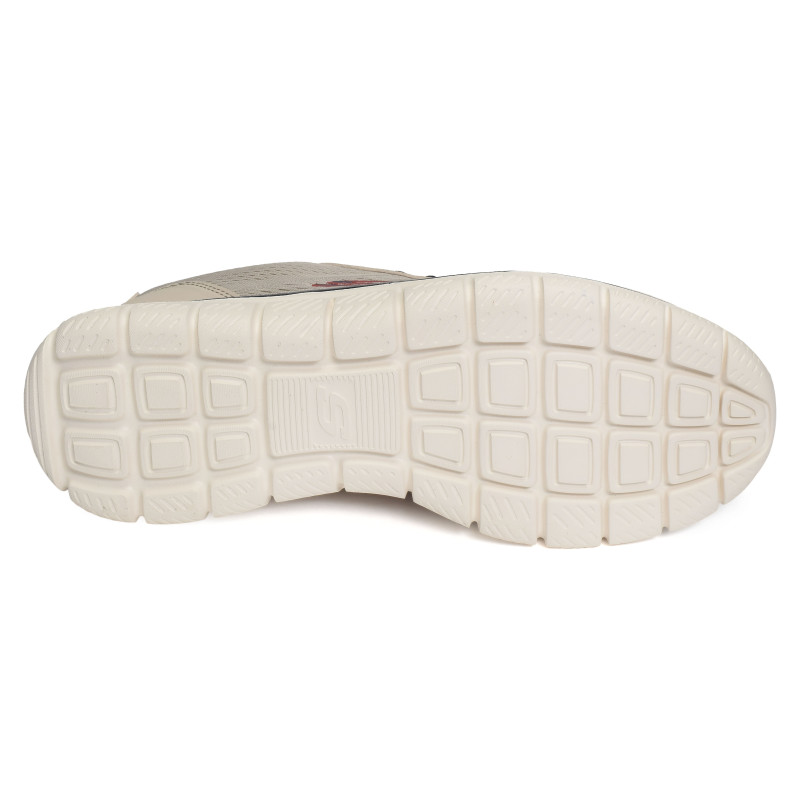 TRACK LESHUR Taupe Marine, Baskets running Skechers