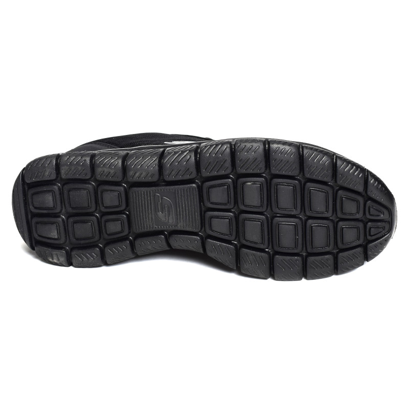 TRACK LESHUR Noir, Baskets running Skechers