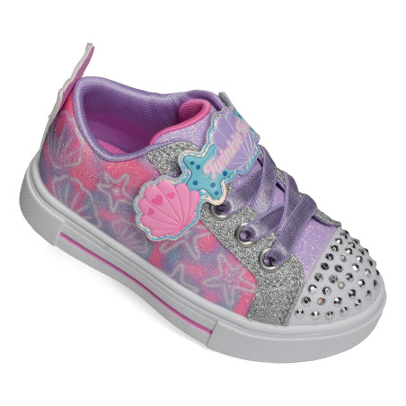 TWINKLE SPARKS UNDERWATER Rose Lavande, Sneakers basses Skechers