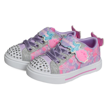 TWINKLE SPARKS UNDERWATER Rose Lavande, Sneakers basses Skechers