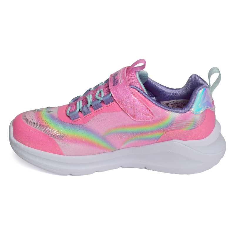 UNICORN CHASER Rose Multicolore, Baskets running Skechers