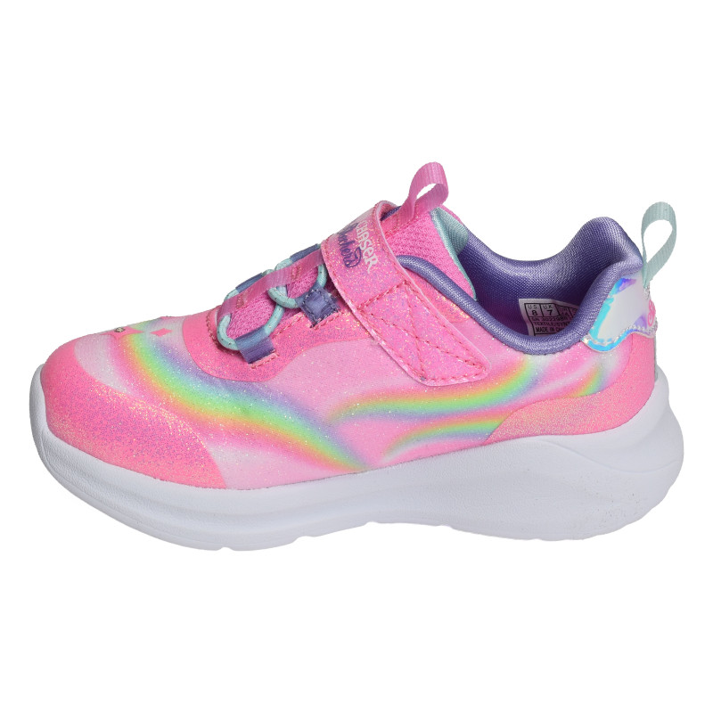 UNICORN CHASER BB Rose Multicolore, Baskets running Skechers