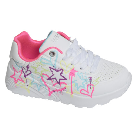 UNO LITE MY DRIP Blanc, Sneakers basses Skechers