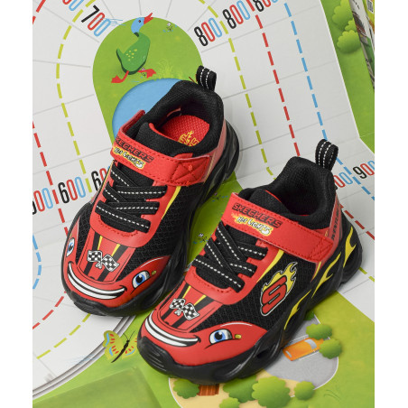 THERMO FLASH Rouge Noir, Sneakers basses Skechers