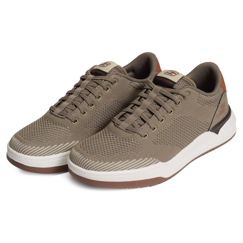 CORLISS DORSET Taupe, Slip-On Skechers