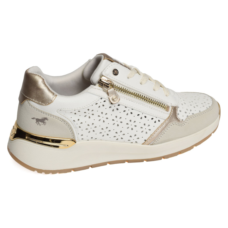 1487303 Blanc Or, Baskets running Mustang