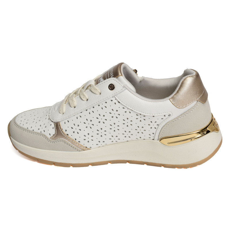 1487303 Blanc Or, Baskets running Mustang