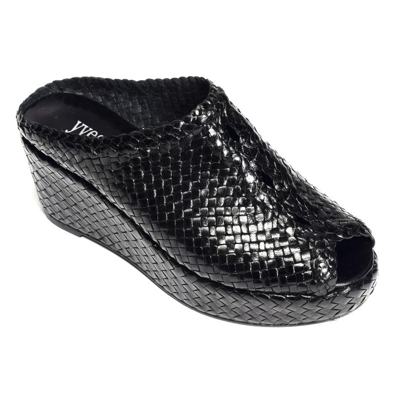DOSSA Noir, Mules Yves Desfarge