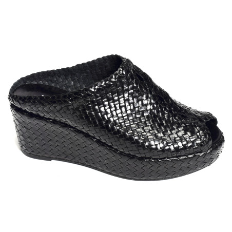 DOSSA Noir, Mules Yves Desfarge