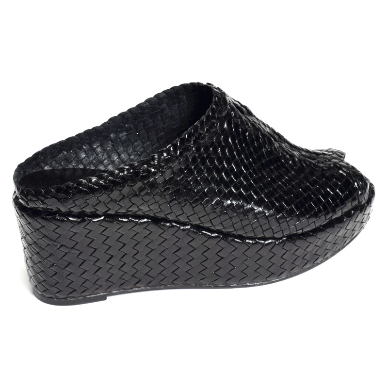 DOSSA Noir, Mules Yves Desfarge