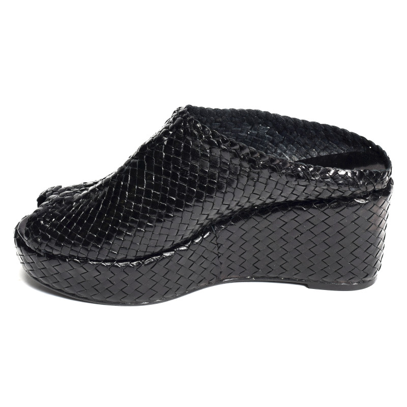 DOSSA Noir, Mules Yves Desfarge