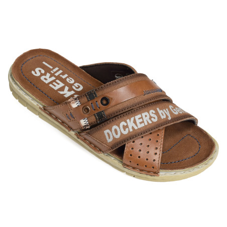 44SB001 Cognac, Mules Dockers