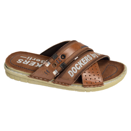 44SB001 Cognac, Mules Dockers