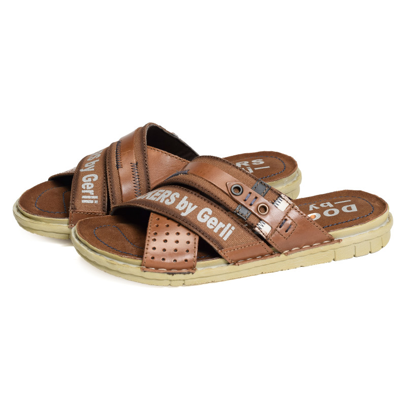 44SB001 Cognac, Mules Dockers