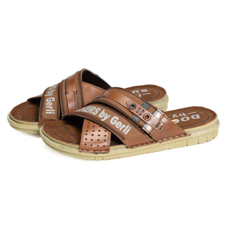 44SB001 Cognac, Mules Dockers