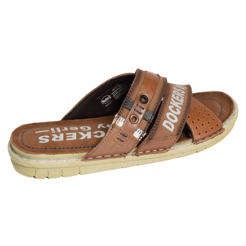 44SB001 Cognac, Mules Dockers