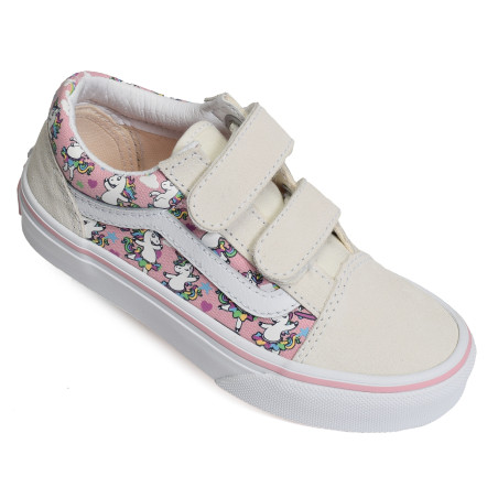 UY OLD SKOOL VEL Beige Rose, Sneakers basses Vans