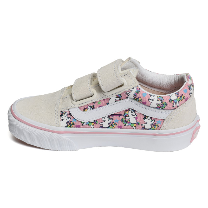 UY OLD SKOOL VEL Beige Rose, Sneakers basses Vans