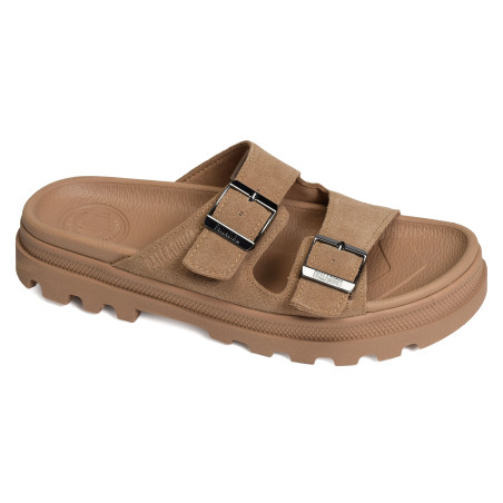 DUNELITE RIVIERA SDE Marron, Mules Palladium