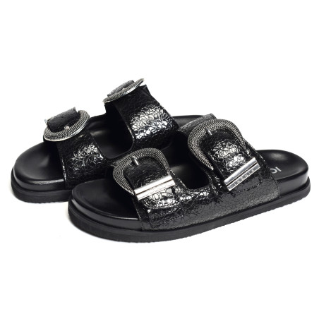 PAU Noir, Mules Iqônic