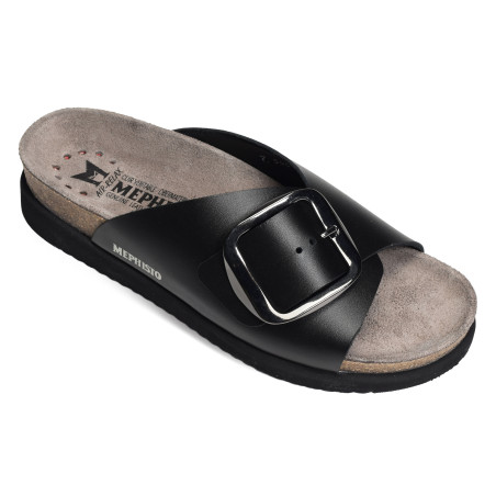 HARIANA Noir, Mules Mephisto