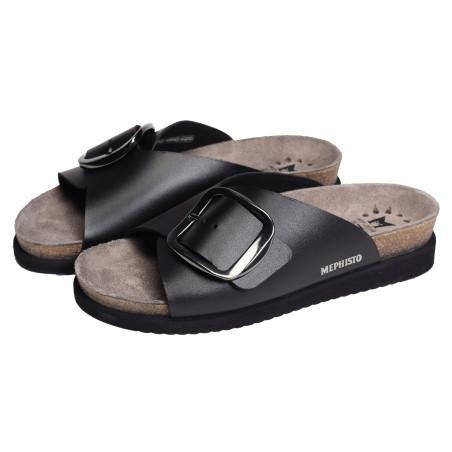HARIANA Noir, Mules Mephisto