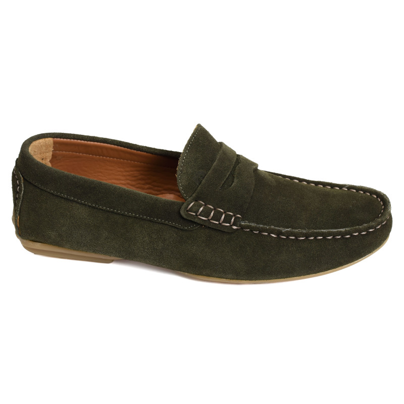 M09 Kaki, Mocassins Pierre Cardin