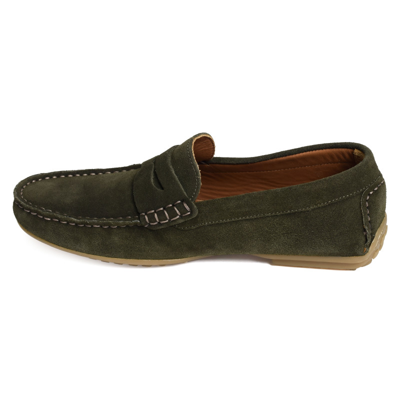 M09 Kaki, Mocassins Pierre Cardin
