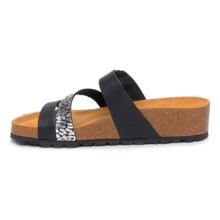 GARBIS Noir, Mules K.Daques