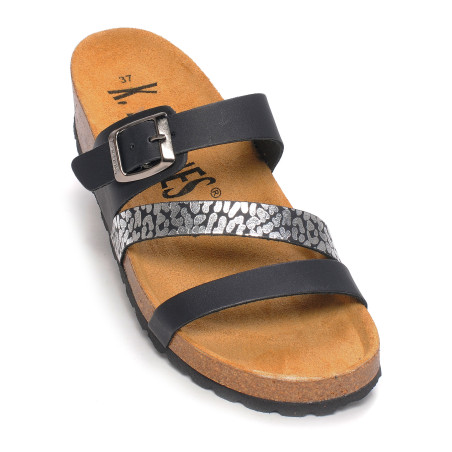 GARBIS Noir, Mules K.Daques