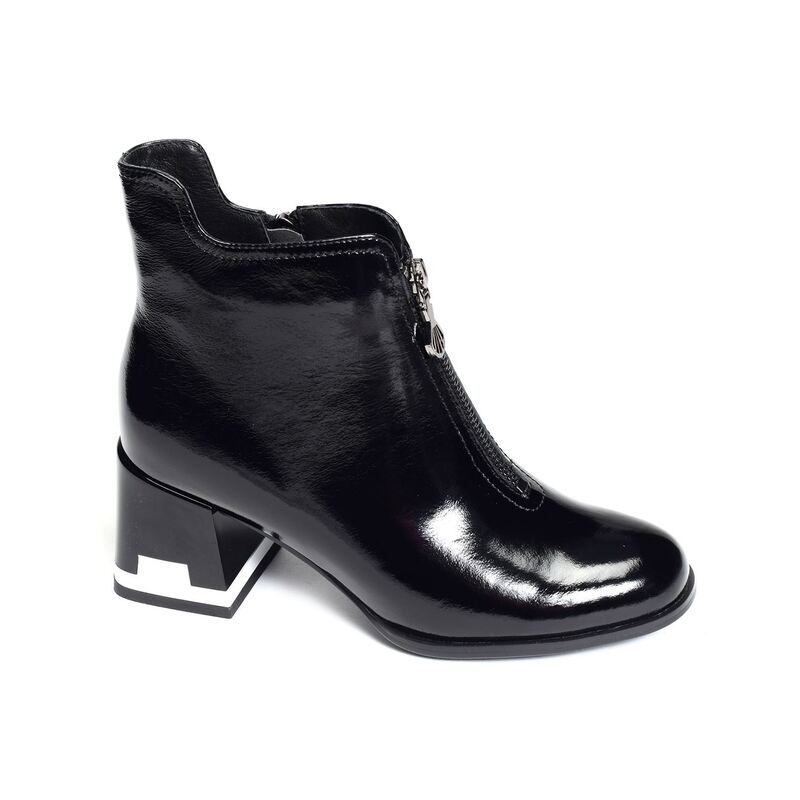 MACAREL Verni Noir, Bottines Metamorf ose