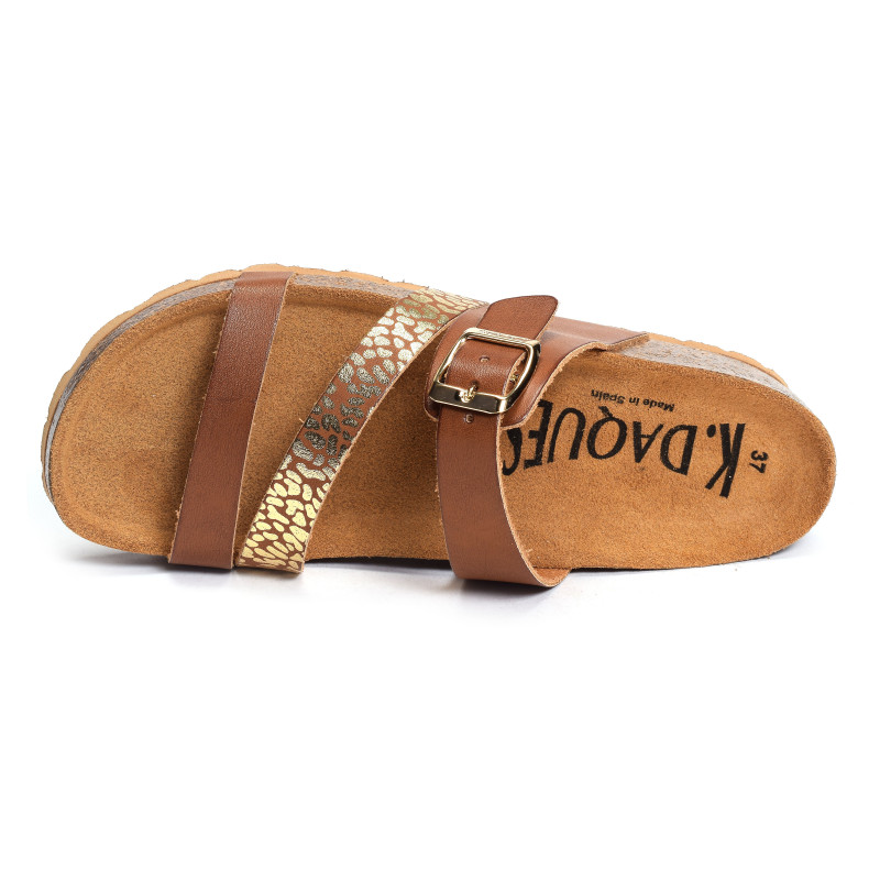 GARBIS Tan, Mules K.Daques