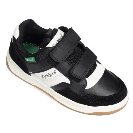 KICKBIKING Noir Blanc, Sneakers basses Kickers