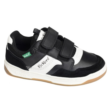 KICKBIKING Noir Blanc, Sneakers basses Kickers