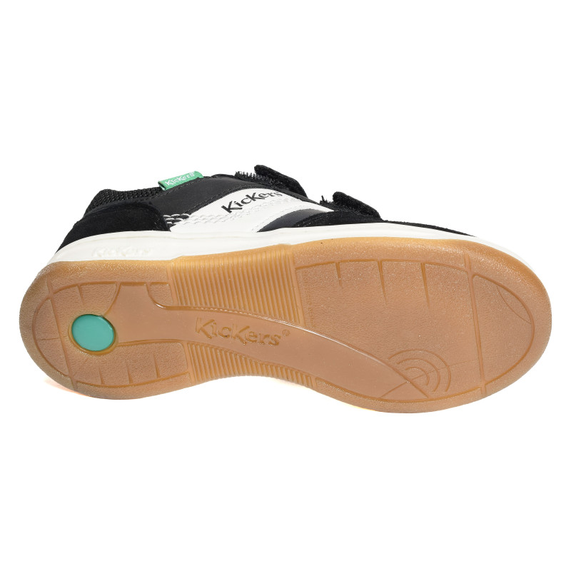 KICKBIKING Noir Blanc, Sneakers basses Kickers