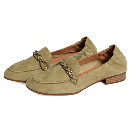ZANGA Kaki, Mocassins Mam'zelle