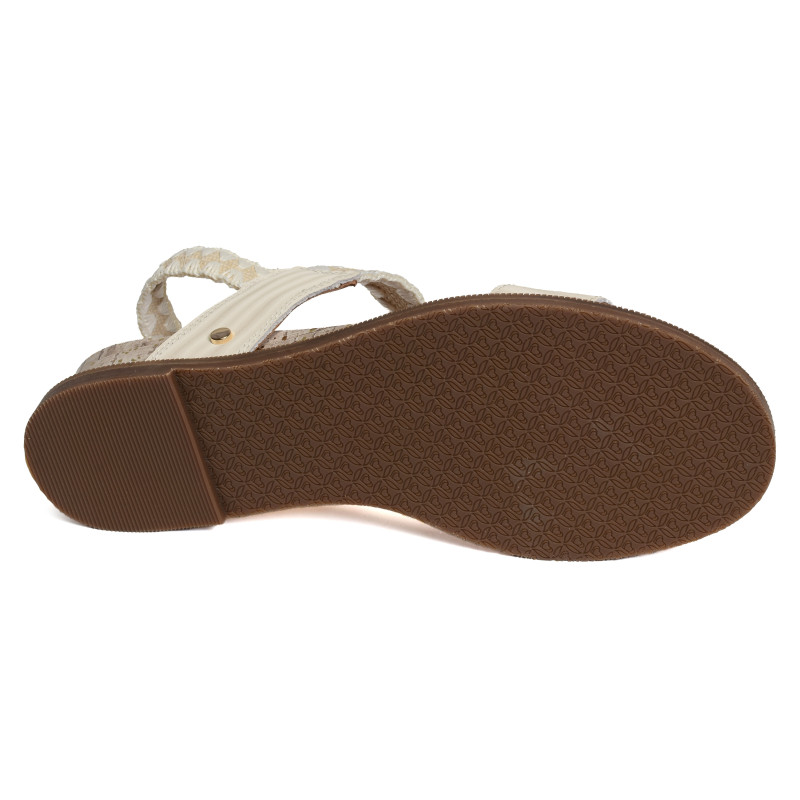 OBOLE Beige, Sandales compensées Mam'zelle