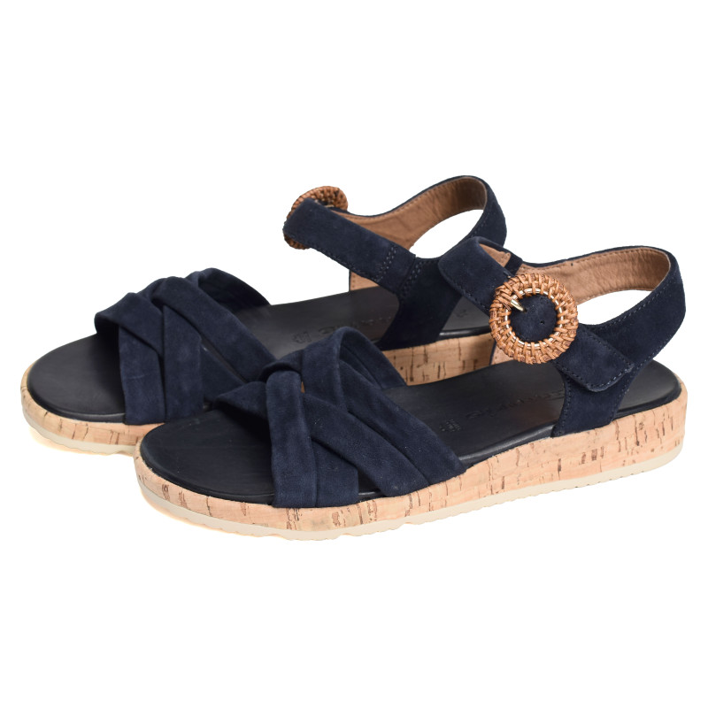 28129 Marine, Sandales compensées Tamaris