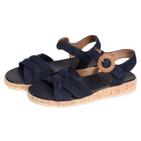 28129 Marine, Sandales compensées Tamaris