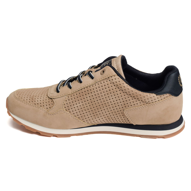 ASH02 Taupe, Baskets running Bugatti