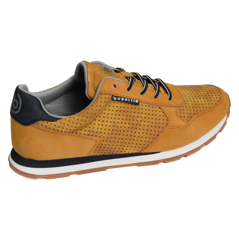 ASH02 Jaune, Baskets running Bugatti