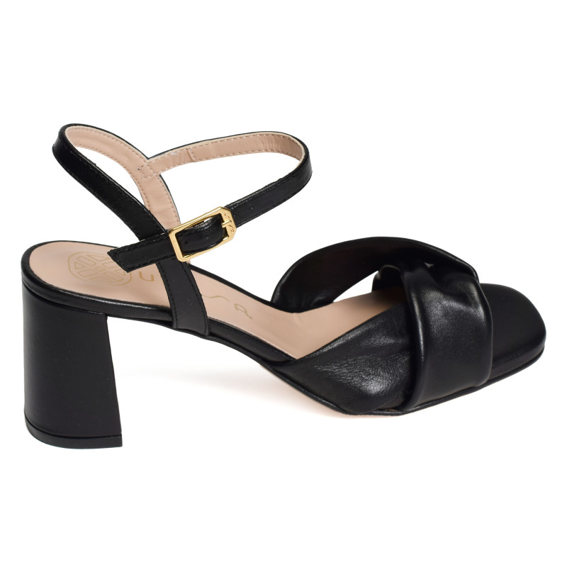MEDWAY Noir, Nu-Pieds à talon Unisa