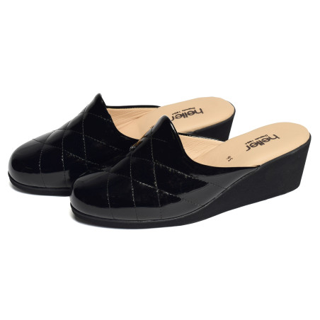 MORANDINI Noir, Mules Heller