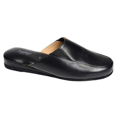 DIMARO Noir, Mules Heller